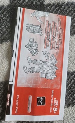 Transformers Armada Rhinox Instruction Booklet Only Mint 2003 Free S/H