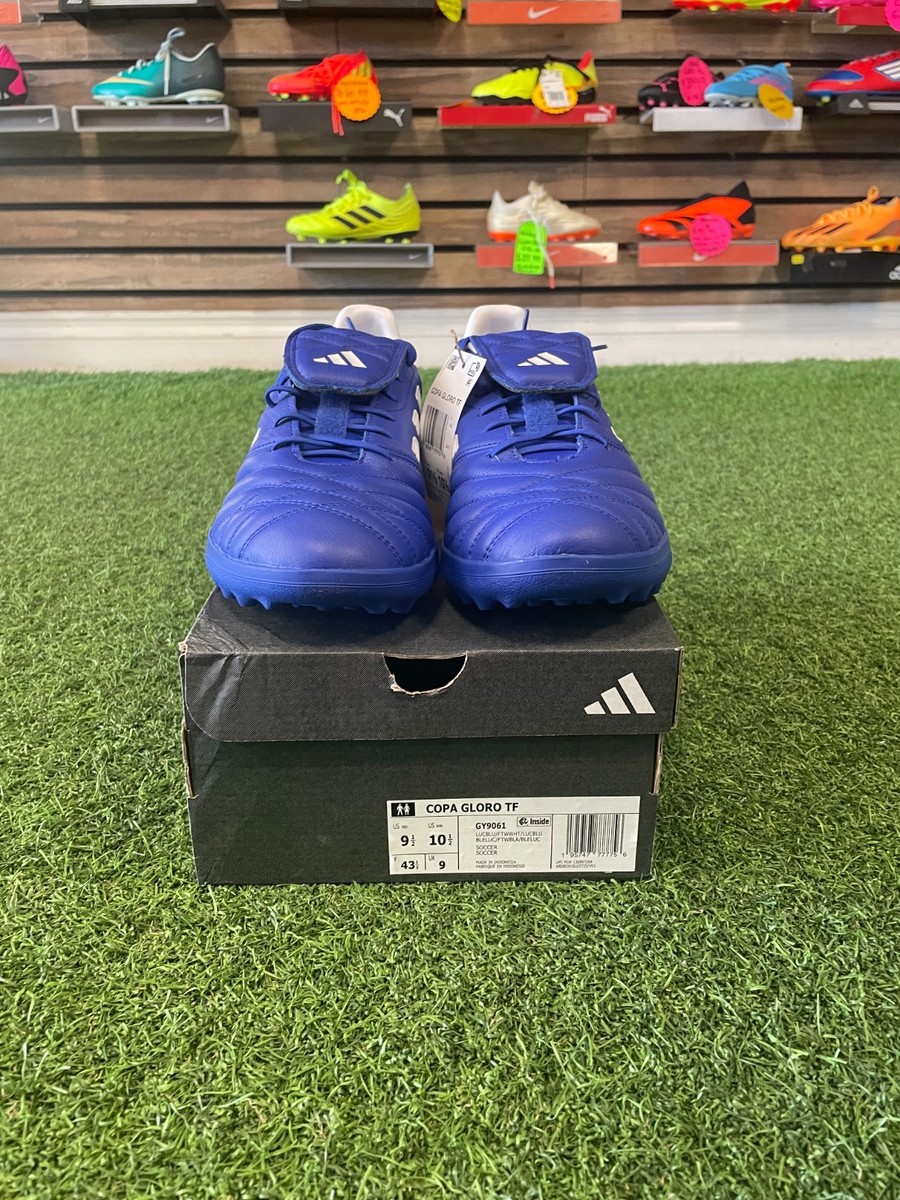 adidas Copa Gloro Turf Soccer shoes Size 9.5 - Blue/White | eBay