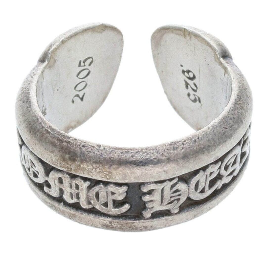 Chrome Hearts SM SCROLL LABEL Small Silver Ring Mens Size 7.5 Used f4ddfbce8ba76 thumbnail 2