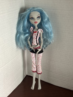 #ad Monster High Doll Ghoulia Yelps Dead Tired W Pajamas 2008 First Wave READ $39.99