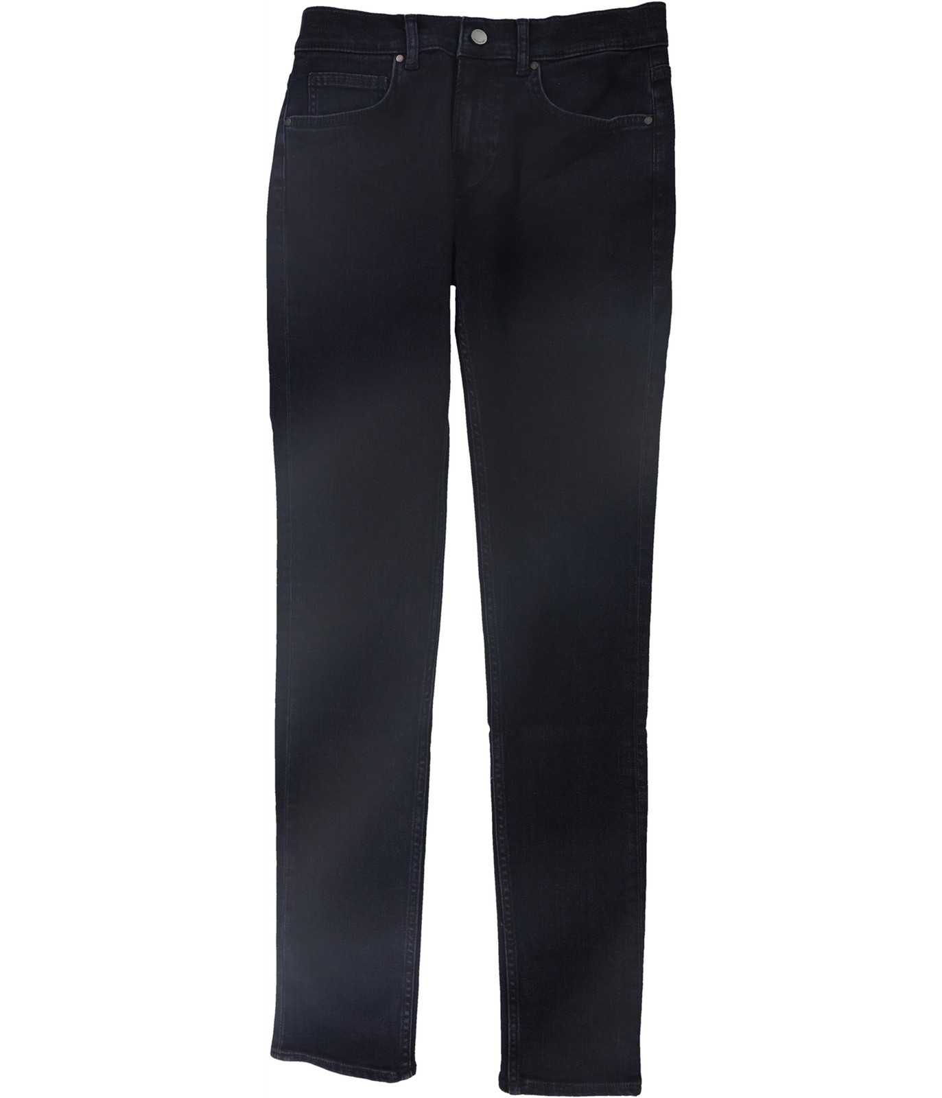 DSTLD Mens Solid Skinny Fit Jeans, Blue, 31W x 32L