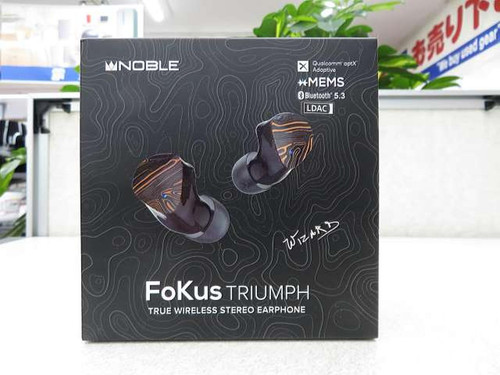 Noble Audio FoKus Triumph NOB-FOKUSTRH-B Wireless Earbuds w/Box MINT - Picture 12 of 24