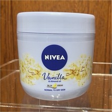 NIVEA Vanilla & Almond Oil Hydrating Cream Almond Oil 400ml Normal to Dry Skin