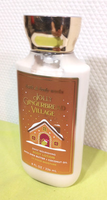 Bath & Body Works Jolly Gingerbread Village Body Lotion New