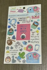 New Sweet Kawaii Design 311 Piece Sticker Book
