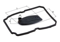 NEU - Mahle HX81D Hydraulikfilter, Automatikgetriebe FüR MERCEDES-BENZ Puch
