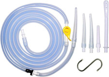 Enema-Bag/Bucket Kit Replacement Part, Silicone Enema Hose Accessories, Include