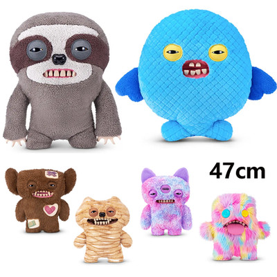 Genuine Official Fuggler Teeth Monster Bigg Fugg 2 Plush Doll Ugly Cute Toy 47cm