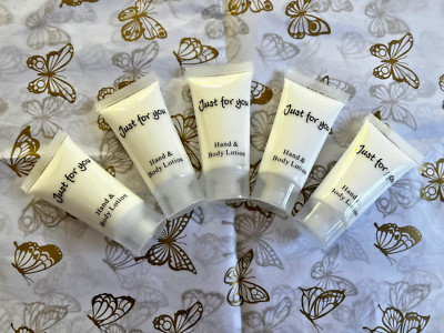 5er Pack Hand & Body Lotion Tuben - Mini Kulturbeutel perfekt Mädchen Party Tasche Gastgeschenk