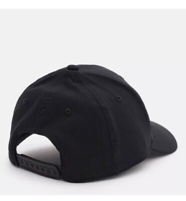 Nike Dri Fit Club Cap Structured Swoosh Hat Black White SZ L/XL