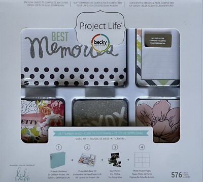 Project Life Core Kit Click Project Life Core Kit - September Skies scrapbooking memory keeping ...
