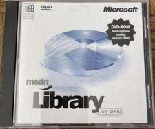 Microsoft MSDN Library DVD PC CD Rom Software-Rare Vintage-SHIPS N 24 HRS