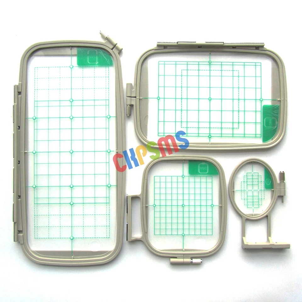 4-teiliges Stickrahmenset für Brother PE770, NV780D, F440E, PE830DL, NS2750D + - Image 3 of 4