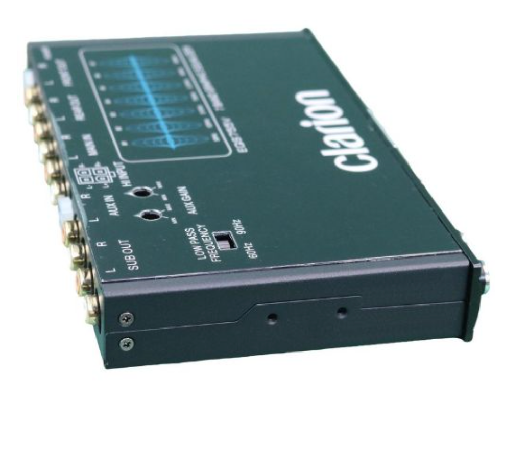 NEW CLARION EQS755V Car Audio 7-band Graphic Equalizer With 3.5mm