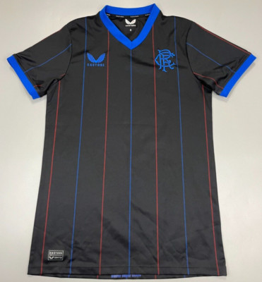Seltenes Glasgow Rangers 22/23 Fourth Kit Football Shirt Trikot Castore Größe S Small