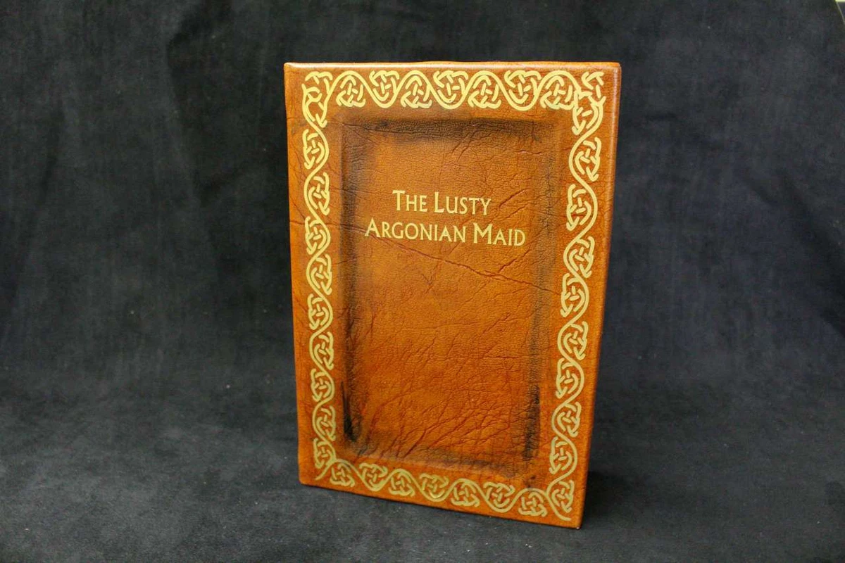 The Lusty Argonian Maid Book Replica Journal  Kindle  iPad -Inspired by  Skyrim | eBay