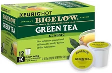 Bigelow Green Tea 12 to 144 Count Keurig K cup Pods Pick Any Quantity