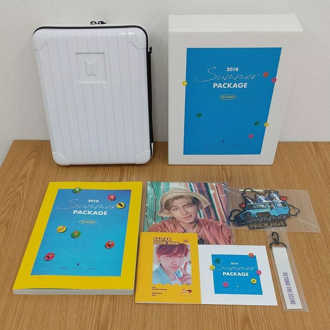 BTS 2018 Summer Package In Saipan Out Box White Full Set Guide ...