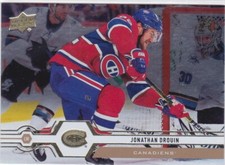 19/20 UD..JONATHAN DROUIN..SILVER FOIL..# 299..CANADIENS..FREE COMBINED SHIP