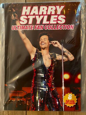 2022 HARRY STYLES Ult Fan Collection NEW Sealed 8 FULL SIZE FRAMEABLE ART CARDS