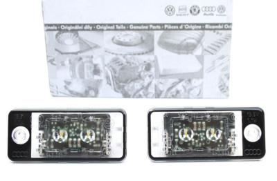 Original Audi LED Kennzeichenbeleuchtung für A6 S6 4F Q7 4L A4 8E A3 8P RS6 RS4