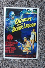 Creature From the Black Lagoon #4 Lobby Card Movie Poster Richard Carlson