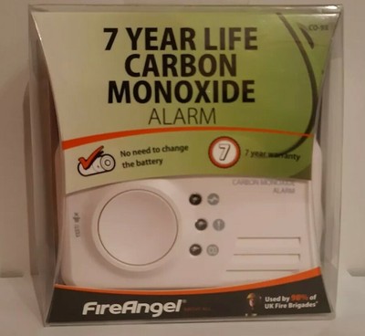 Fireangel Co 9x Carbon Monoxide Co Detector Alarm 7 Year Sealed Battery
