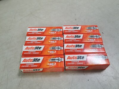 #ad #ad Lot of 8 Autolite Spark Plugs 5144 $10.94