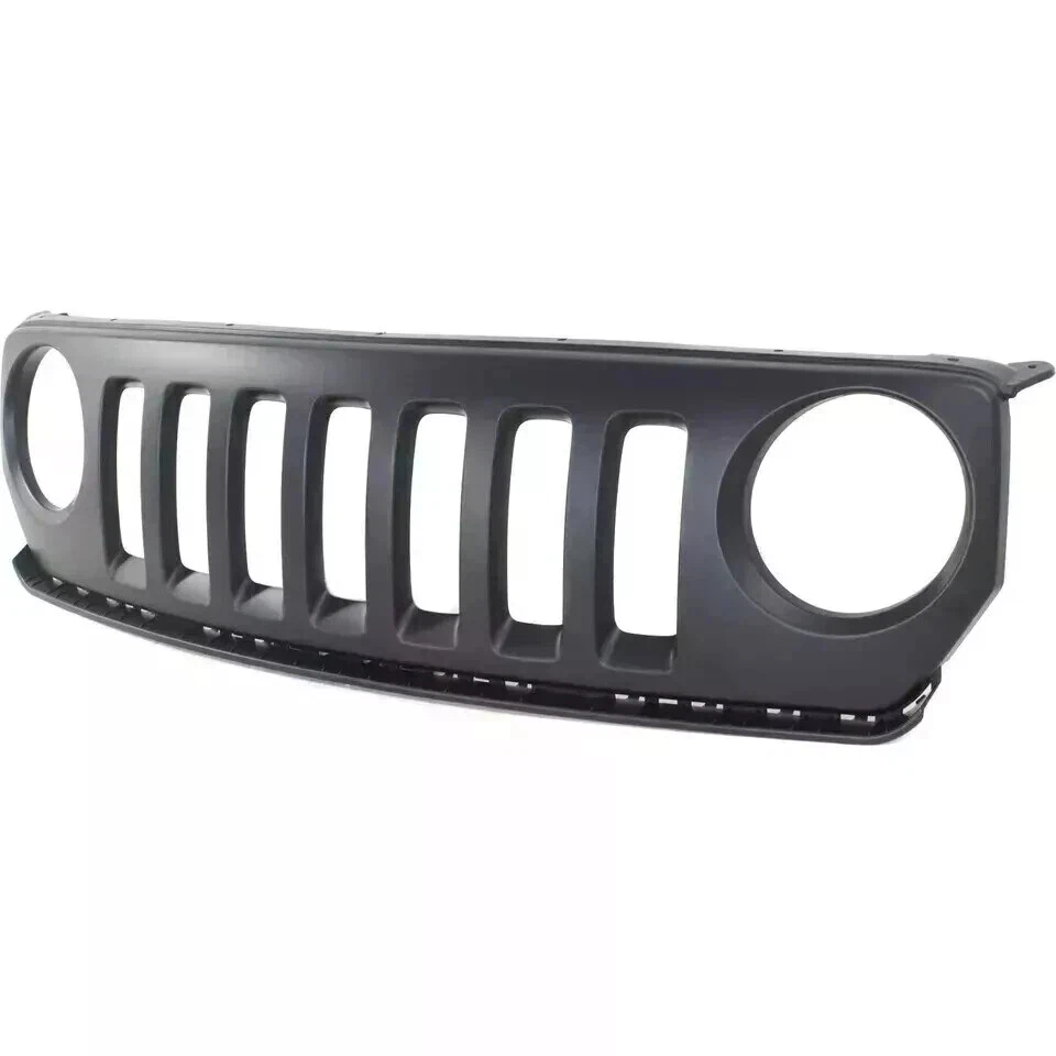 Front Bumper Cover Fascia & Fog Light Assembly Kit For 2011-2017 Jeep Patriot Foto 3 de 4