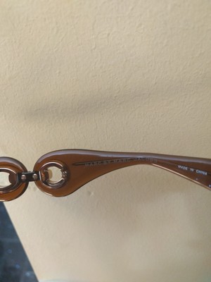 MARC BY MARC JACOBS MMJ054/N/S SUNGLASSES BROWN CHAIN GOLD  display picture 1