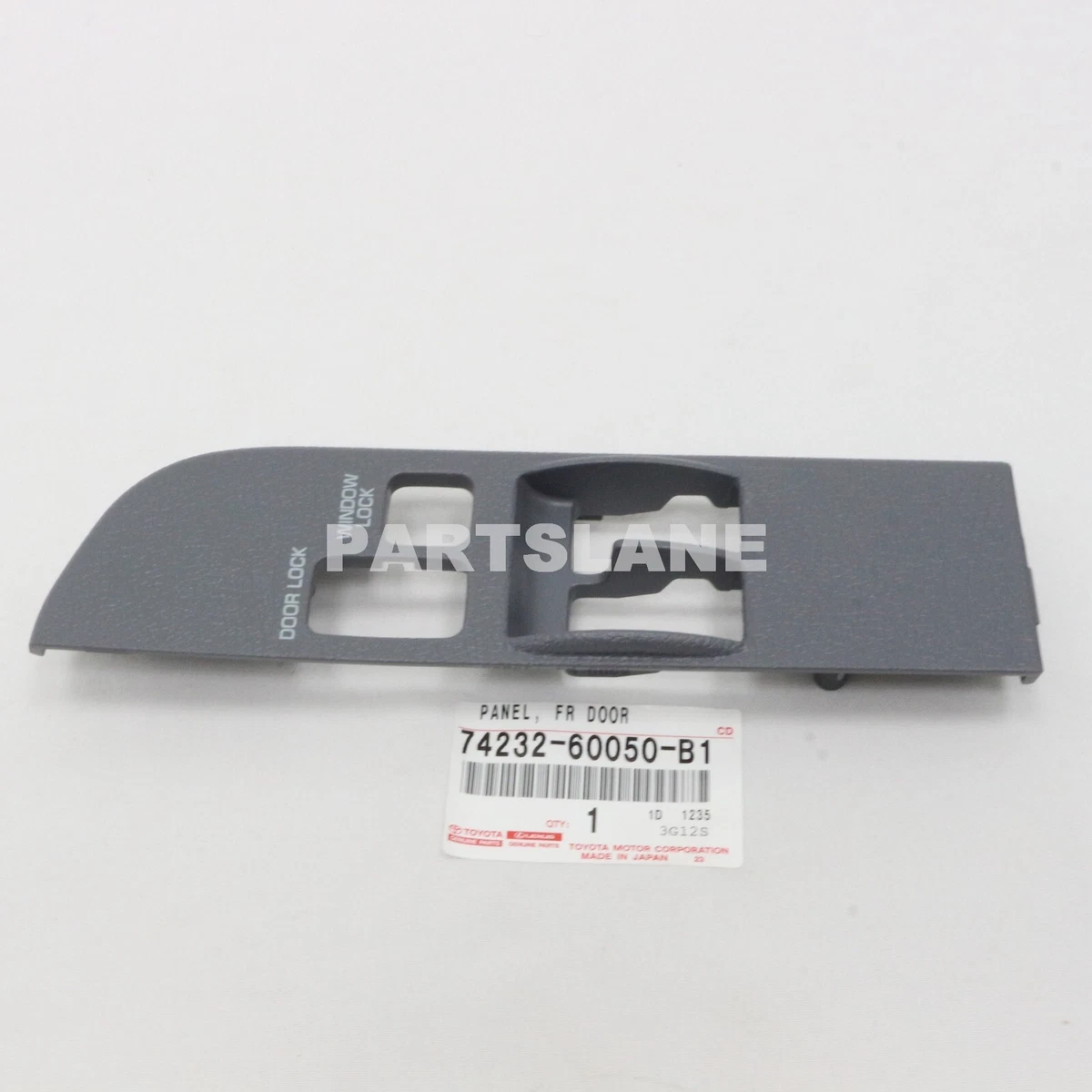 74232-60050-B1 Toyota OEM Genuine PANEL, FRONT ARMREST BASE, UPPER  
