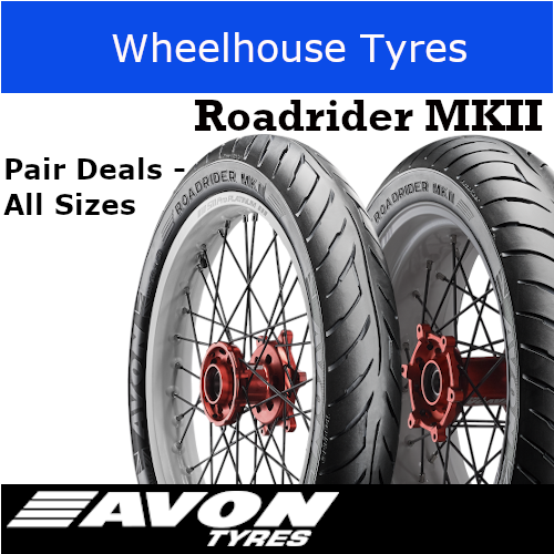 Avon RoadRider MKII, MK2 Motorcycle Tyre Pair Deal eBay
