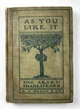 As You Like It by William Shakespeare -  Arden Shakespeare - Antique 1908
