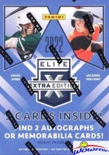 2022 Panini Elite Extra Edition Baseball Factory Sealed Blaster Box-(2) AUTO/MEM