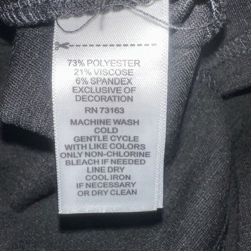 NWT SPENSE Sheath Dress Workwear Career Buttons Charcoal Gray Size Med - Picture 13 of 13