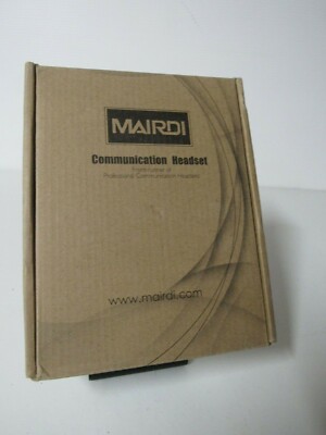Mairdi 809 Series Communication Headset. New L@@K FAST FREE SHIPPING.