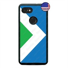 Google Pixel 3 3XL 2XL Vegan Phone Case Cover Slim Vegetarian Symbol Flag
