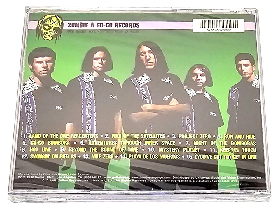 The Bomboras Head Shrinkin' Fun! CD 1998 *DGCD-25213 BMG Brand New Sealed - Image 2 of 4