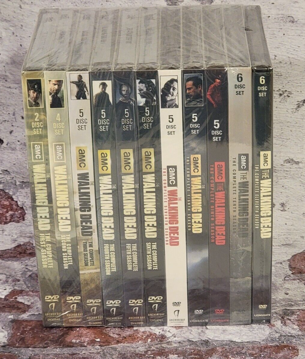 The Walking Dead Complete Series Seasons 1-11 ( DVD 53-Disc Set