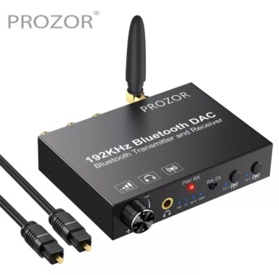 192KHz DAC Digital to Analog Audio Converter with Bluetooth 5.0 with aptX HD