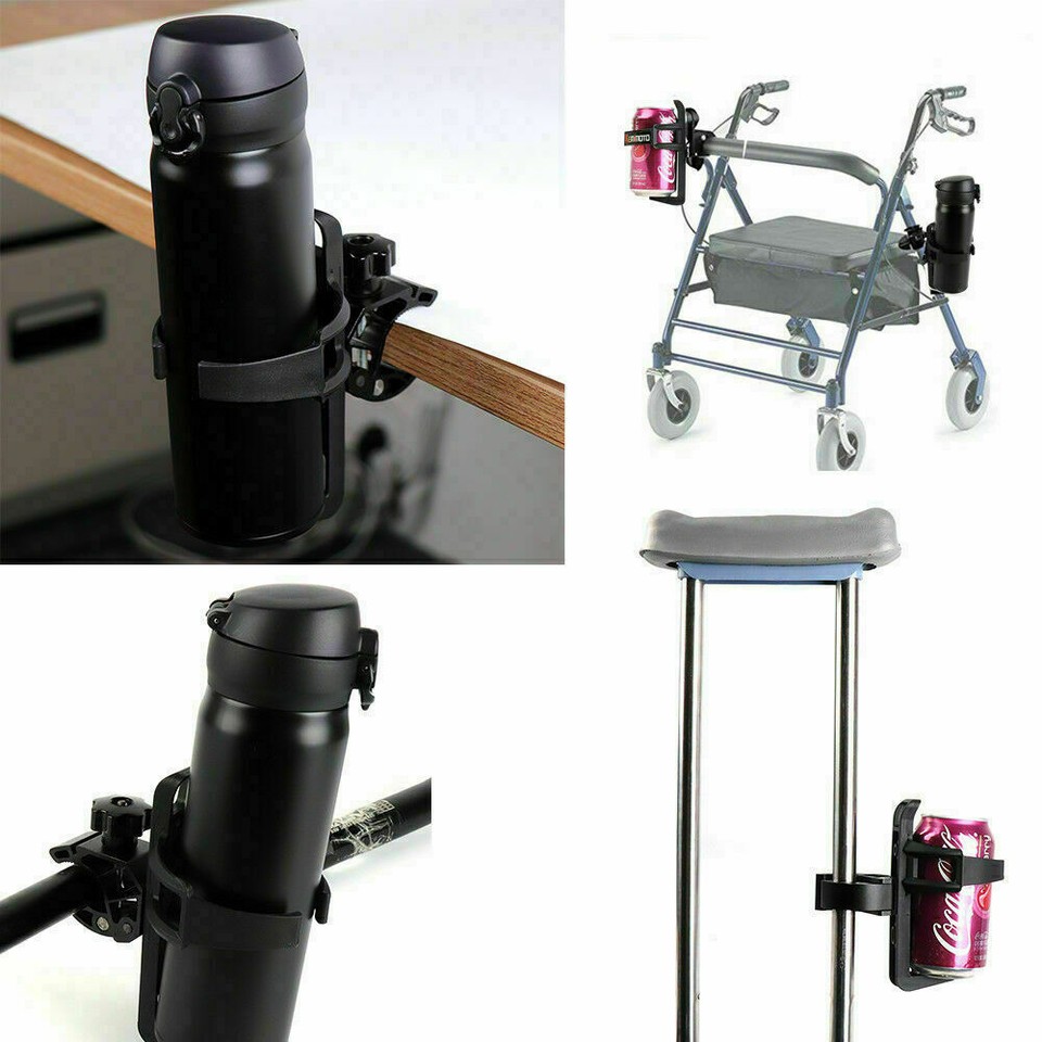 2PCS Cup Holder Drink Bottle Holder For UTV RZR ATV Scooter Boat Bike Bicycle - Foto 2