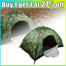 2 Man Family Tents Pop Up Camping Hiking Large Tents Travel Shelter Outdoor