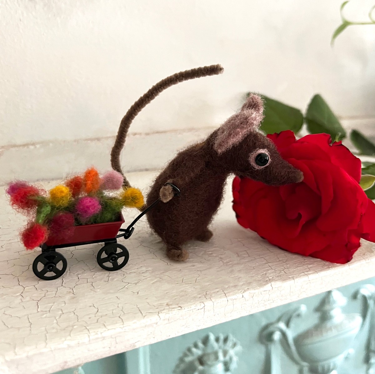 Kit De Feutrage The Makerss - Crée Ta Petite Souris En Laine à Aiguille