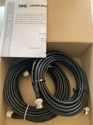 AOR LA-400-RCK Remote Control Extension Cable For LA400 Loop Antenna Receivers