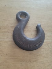 5/16 USA made Durbin Durco Forged Steel Grab Chain Hook