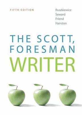 Scott, Foresman Writer, The - 0205751970, John Ruszkiewicz, spiral-bound, new