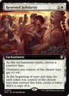 Renewed Solidarity Extended Art Aetherdrift NM MTG