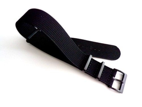 NATO G10 ® strap NEW RIBBED WR Nylon PVD military RAF pilot watchband IW SUISSE - Picture 20 of 33