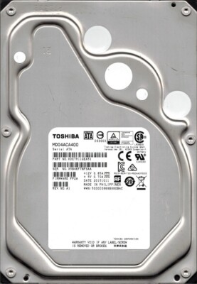 MD04ACA400 Toshiba 4TB P/N: HDETR11GEA51 F/W: FP2A | eBay