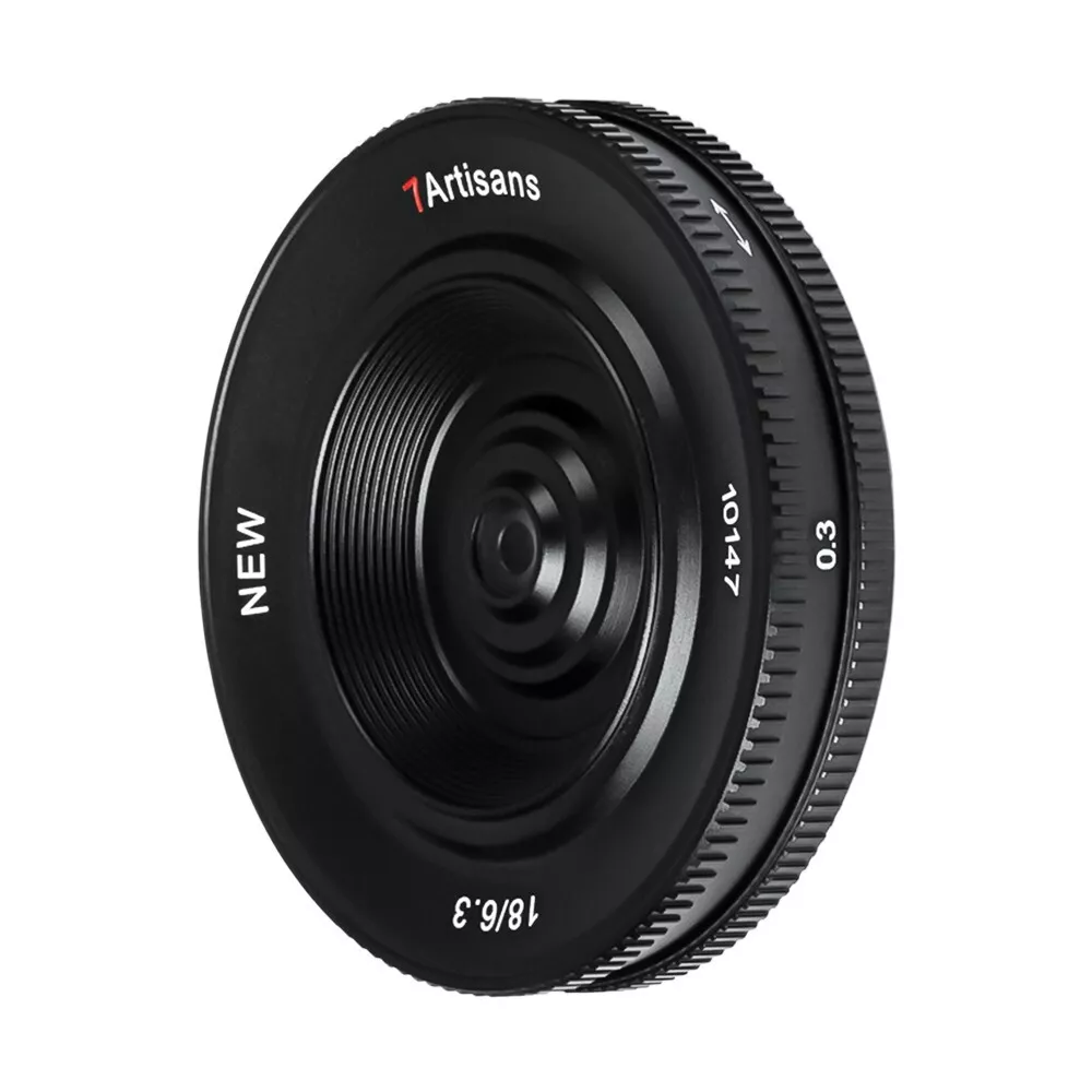 7artisans 18mm F6.3 II APS-C Mirrorless Lens for Sony E a5000